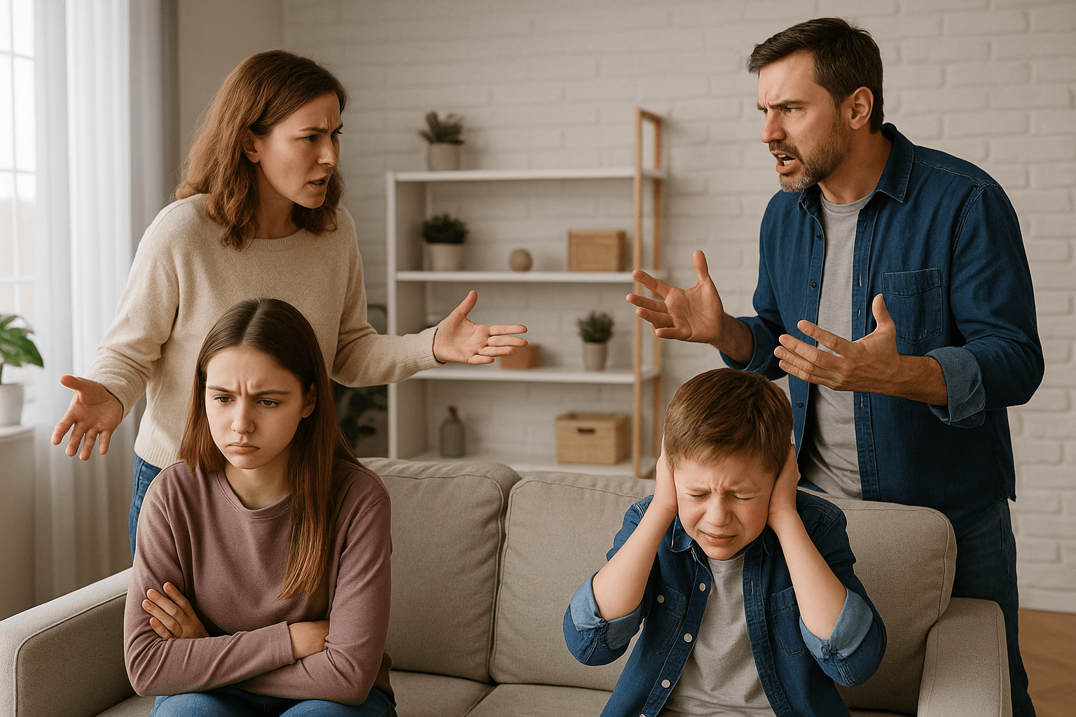 가족갈등이미지